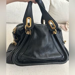 Chloe - Paraty Medium Shoulder Bag Black